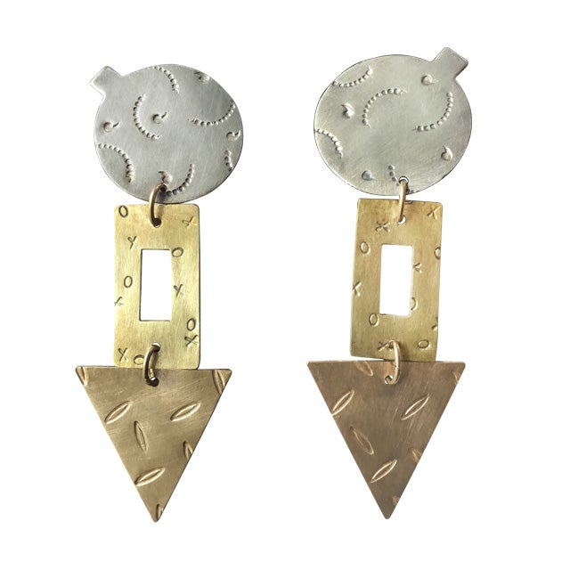 Thomas Mann 3 Part Earrings